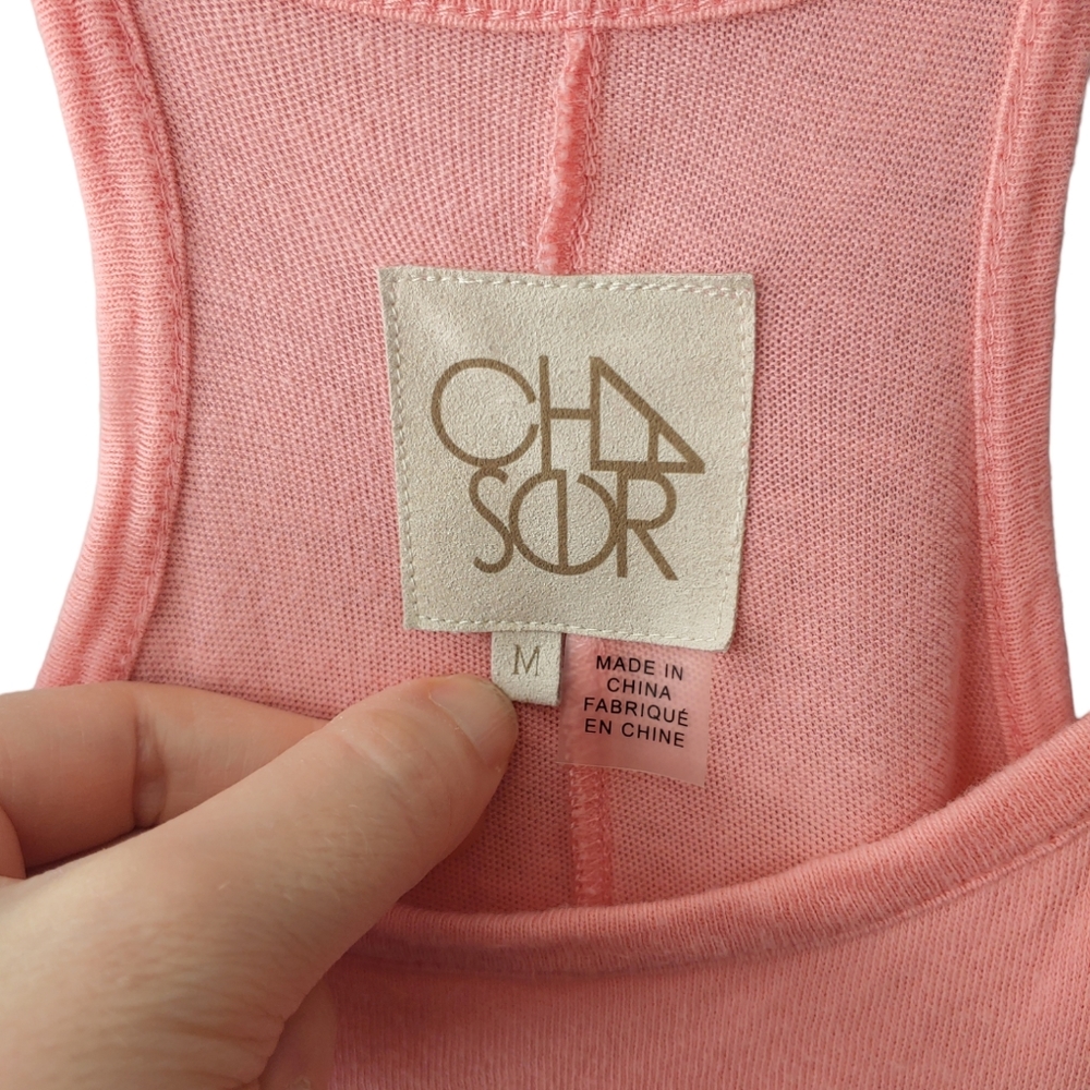 Chaser Pink Racerback Tank Size Medium - Picture 7 of 8
